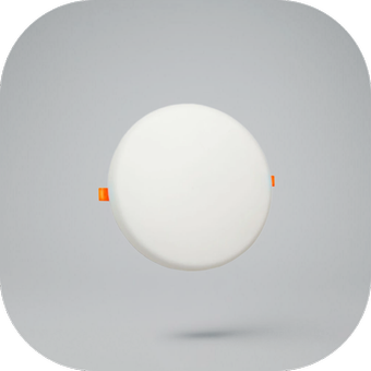 پنل فول لایت توکار 24 وات آفتابی مگانور