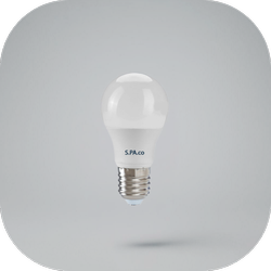 لامپ حبابی 10 وات سام پرتو