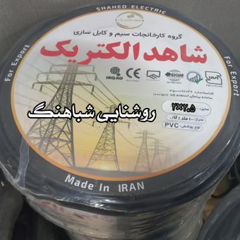 کابل برق افشان 2 در 2.5 شاهد الکتریک