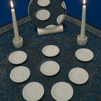 ست 11تیکه گل پر