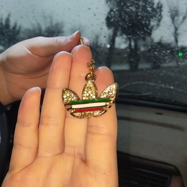 آویز آینه طرح پرچم ایران