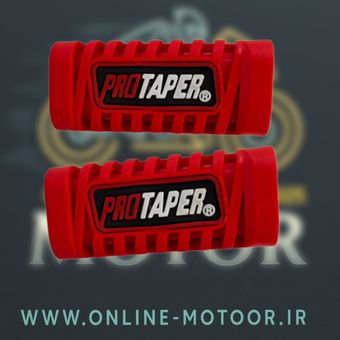 لاستیک جاپایی رکاب جلو موتورسیکلت مدل A-65-RD مناسب برای هوندا 125 بسته 2 عددی