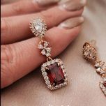 گوشواره جواهر ژوپینگ