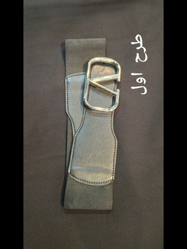 کمربند چرم و کش 7 سانتی