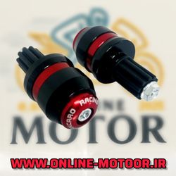 وزنه سر فرمان موتورسیکلت مدل اسپرت کد A-169-RD بسته 2 عددی