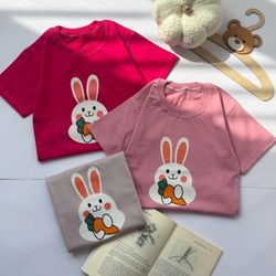 تیشرت بچگانه خرگوشی 40 45 50 نخ پنبه