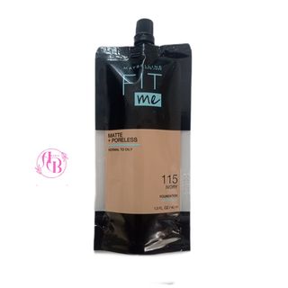 کرم پودر فیت می مدل Fit Me ساشه ای شماره 115 IVORY حجم 40 میل اورجینال