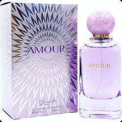 عطر ادکلن زنانه ژک ساف مدل آمور AMOUR رایحه لالیک لامور حجم 100 میلی لیتر
