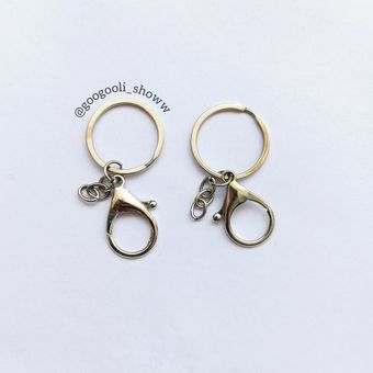 سرکلیدی قفل دار نقره ای