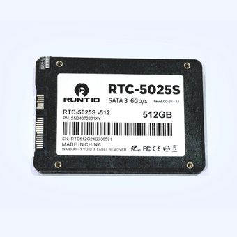 حافظه Ssd اینترنال 512گیگ runtio مدل rtc-5025s