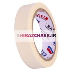 چسب نواری کاغذی رازی 50 یارد 24 میلی متر
