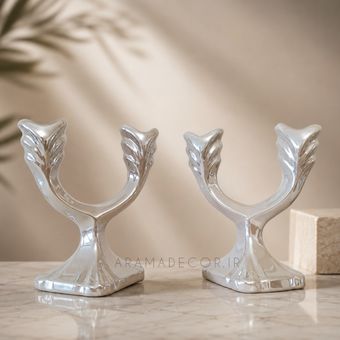 شمعدان جفت لاستر