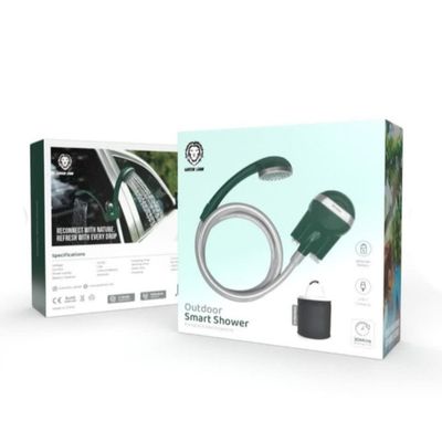 دوش سفری و شارژی گرین لاین مدل GNOTDSHWGN پرتابل USB مناسب کمپینگ و آفرود | تست شده پِلا شاپ