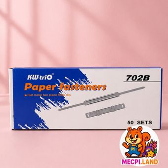 گیره پوشه کی دبیلیو تریو (kw-trio) بسته 50 عددی
