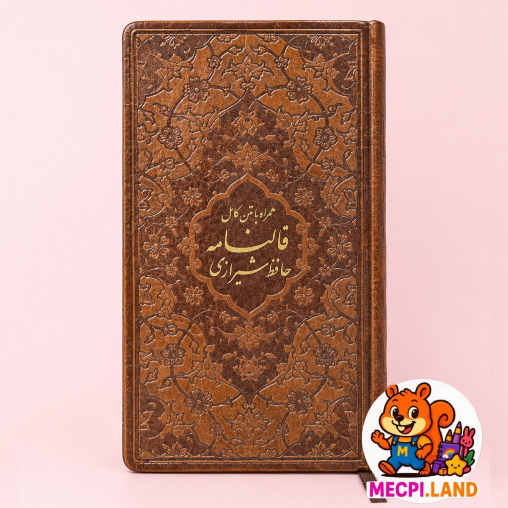 کتاب دیوان حافظ پالتویی همراه با فالنامه جلد ترمو