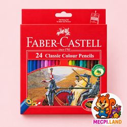 مداد رنگی 24 رنگ فابر کاستل مدل Classic Gold