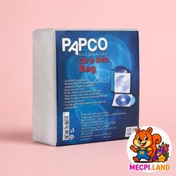 کاور CD و DVD ضد خش پاپکو 2 عددی مدل CD-02 بسته 100 عددی