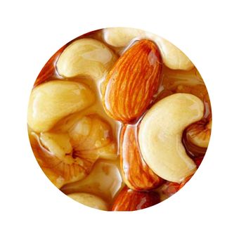معجون عسل سه مغز سوپرلوکس حاج اکبر - ۳۶۰گرم