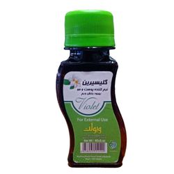گلیسیرین طبی نرم کننده پوست و مو ۶۰cc ویولت