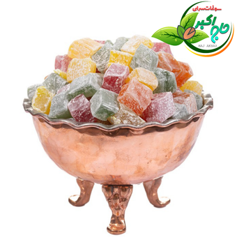 لوکوم میوه ای ممتاز حاج اکبر - 200گرم