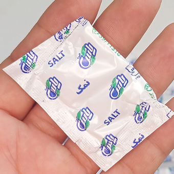 نمک تک نفره (پک 200عددی)