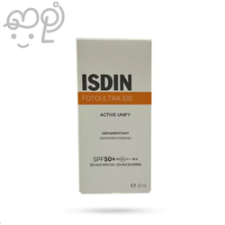 ضدآفتاب ایزدین فوتوآلترا 100 اکتیو یونیفای SPF50+ | ISDIN FotoUltra 100 Active Unify SPF50+