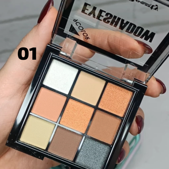 پالت سایه چشم 9 رنگ کد1