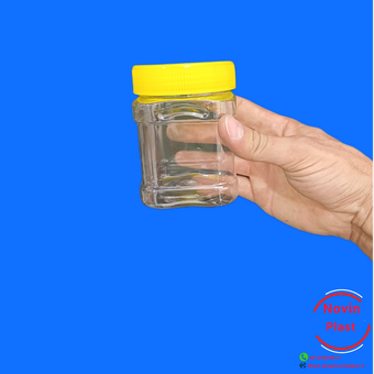 جار 500گرم چهارگوش (پک 10عددی)