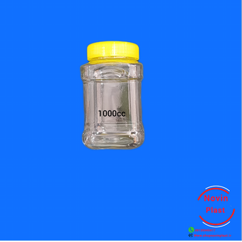 جار 1000گرم چهارگوش (پک 10عددی)