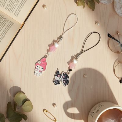 آویز موبایل کرومی و ملودی(فونچارم)