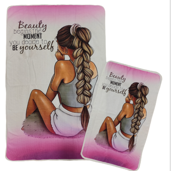 زیرانداز حوله ای دوتکه کد 10204800