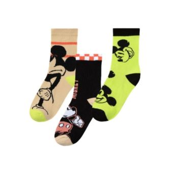 جوراب پسرانه دیزنی بسته 3 جفتی کد EU3545