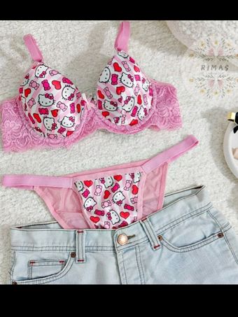 ست شورت و سوتین کیتی