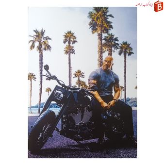 تابلو شاسی طرح دواین جانسون ملقب به راک