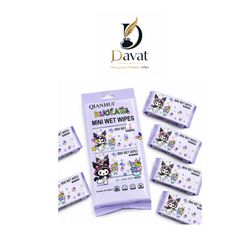 دستمال مرطوب طرح کرومی