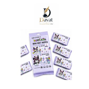 دستمال مرطوب طرح کرومی