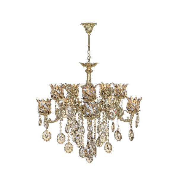 لوستر 10 شعله شاهان تک کد B/8015