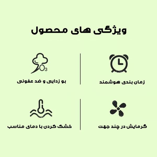 خشک کن و بوگیر کفش