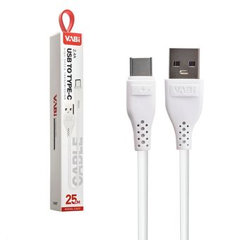 کابل پاوربانک تایپ سی اورجینال VABI مدل CA27