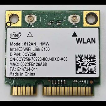 کارت وایرلس لپ تاپ مدل Intel® Ultimate N WiFi Link 5100