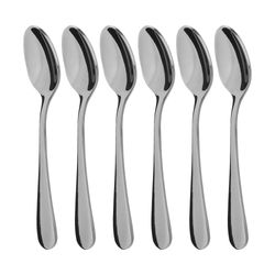 قاشق چای خوری پاشا مدل جنوا بسته 6 عددی