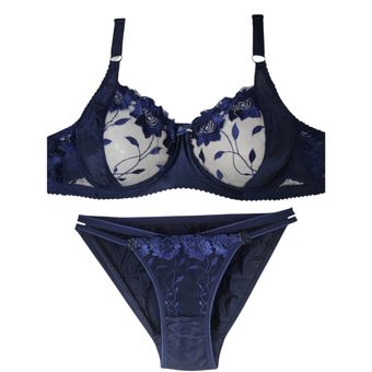 ست شورت و سوتین زنانه شبتاب کد 800 رنگ سرمه ای