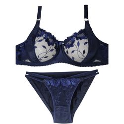 ست شورت و سوتین زنانه شبتاب کد 800 رنگ سرمه ای