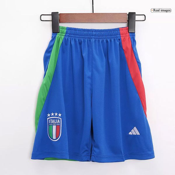 ست تی شرت و شلوارک ورزشی مردانه مدل ایتالیا Away 2024