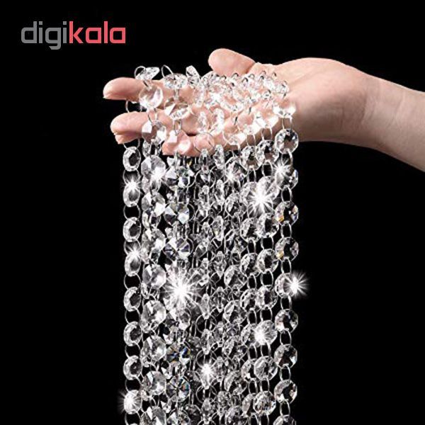 کریستال آویز لوستر کد mous04 طول 30 متری