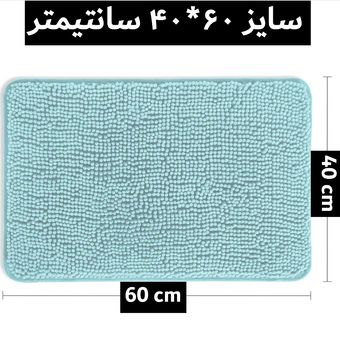 مت حمام و پادری میکروفایبر برند First Class - با قابلیت آبگیری فوق العاده - سایز 60x40 سانتیمتر