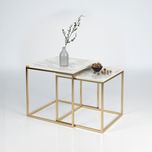 میز عسلی مدل A-101 مجموعه دو عددی