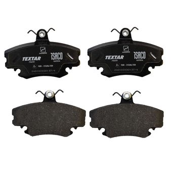 لنت ترمز جلو تکستار مدل TS6 مناسب برای رنو تندر 90