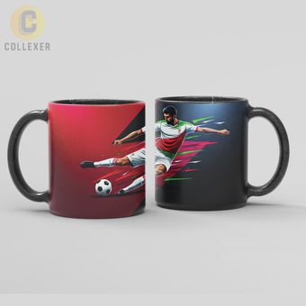 ماگ طرح تیم ایران (Iran 🇮🇷) کد 01– (معمولی ، مشکی ، حرارتی)