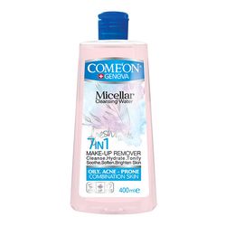 میسلار پاک کننده آرایش صورت کامان مدل OILY SKIN حجم 400 میلی لیتر